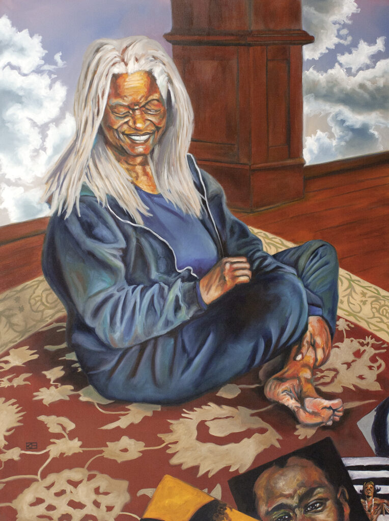 Necia - 48x36 Oil on canvas, permanent collection of KCI