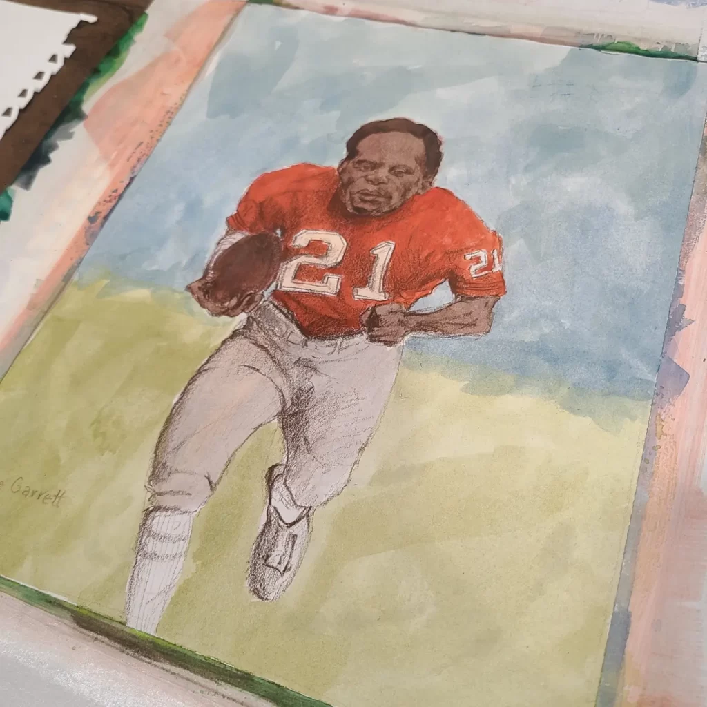 KC Chiefs Running Back Mike Garrett