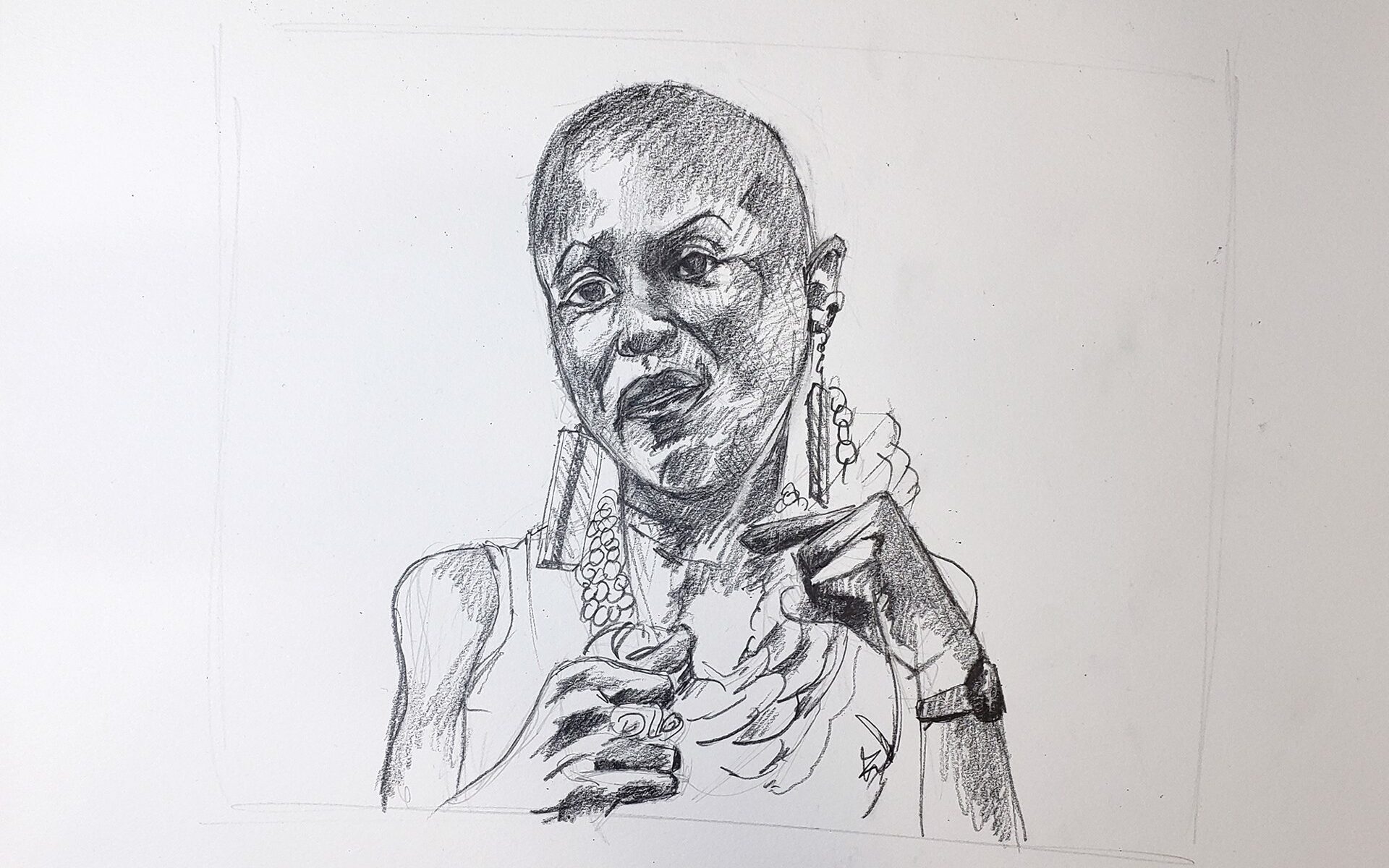 KC graphite artist