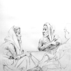 Conversation Lost Sketch