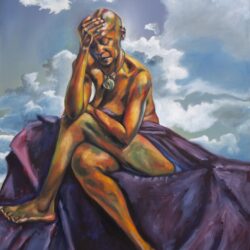 Ala's Sorrow Oil on canvas